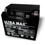 ULTRAMAX NP33-12, 12V 33AH 20HR (AS 30AH, 32AH, 35AH & 36AH) WHEELCHAIR, LAWN MOWER, JUMP STARTER HIGH CAPACITY SEALED LEAD ACID BATTERY