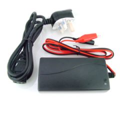 12V 3A Ultramax Charger for Sealed lead Acid (SLA) Batteries.