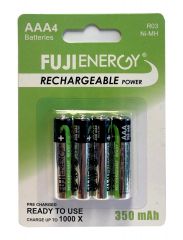 Fuji Energy Rechargeable AAA 350 mAh